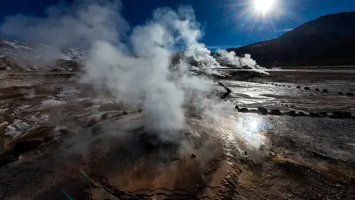 Geothermal pools 