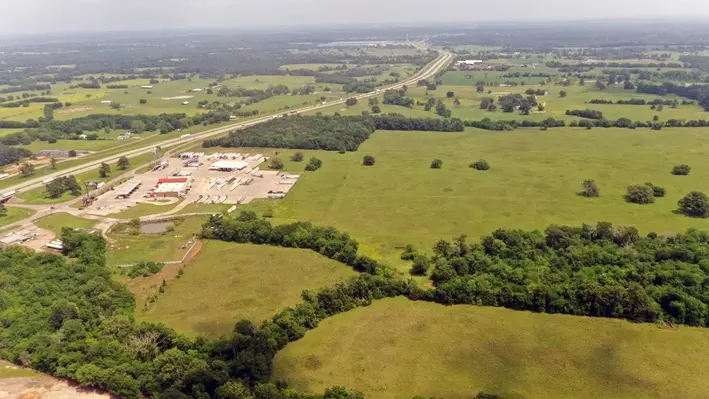 The lithium project site